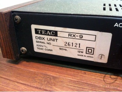 TEAC RX-9 DBX