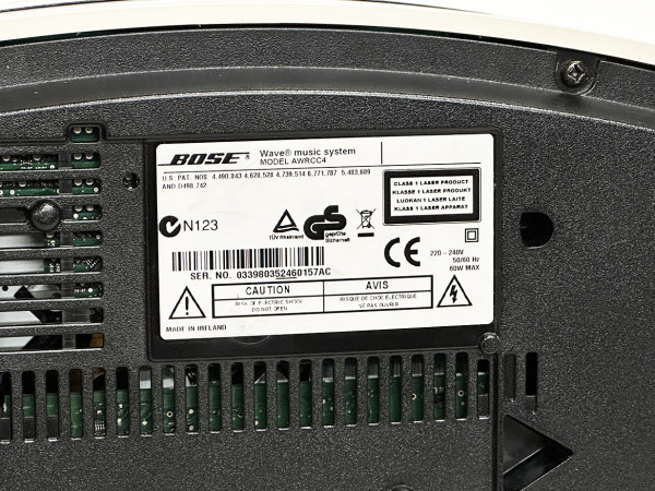 BOSE WAVE MUSIC SYSTEM AWRC-1G