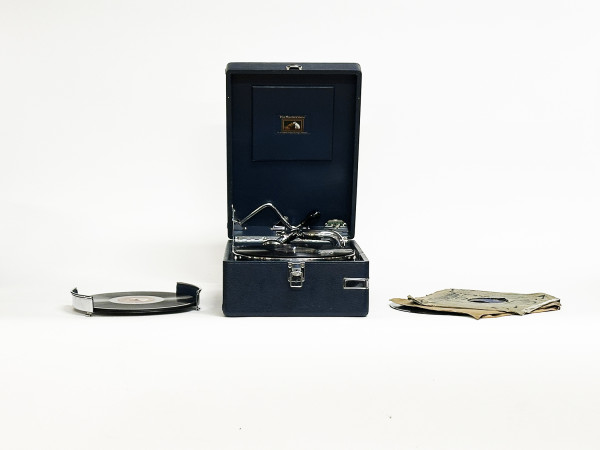 HARRODS LVDSM Bleue Gramophone