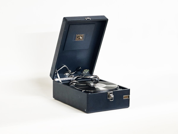 HARRODS LVDSM Bleue Gramophone