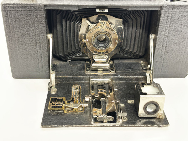 KODAK No2A Folding Pocket Brownie Rollfilm camera 1908 Hifi Vintage