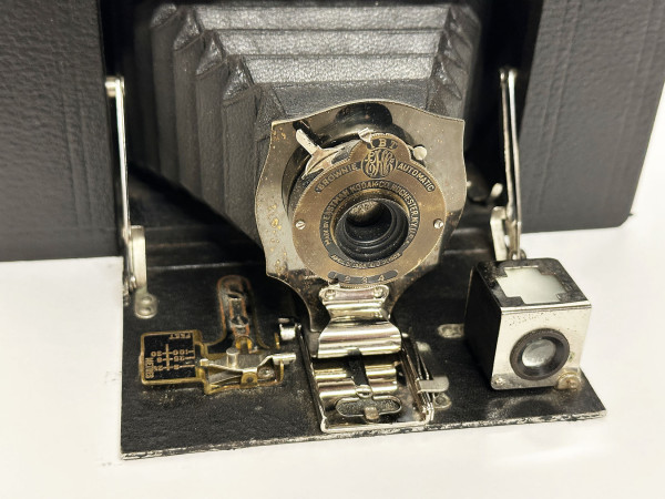 KODAK No2A Folding Pocket Brownie Rollfilm camera 1908 Hifi Vintage