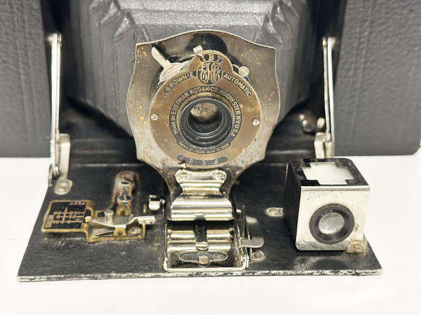 KODAK No2A Folding Pocket Brownie Rollfilm camera 1908 Hifi Vintage