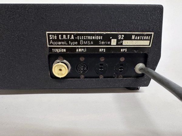 ERFA 8 MSA Hifi Vintage réparations