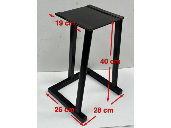 Pied HP métal 40cm