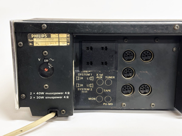 PHILIPS 22-RH-521  HifiVintage réparations