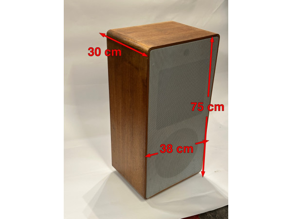 Braun LV-1020 HP amplifié Haut Parleur Hifi Vintage