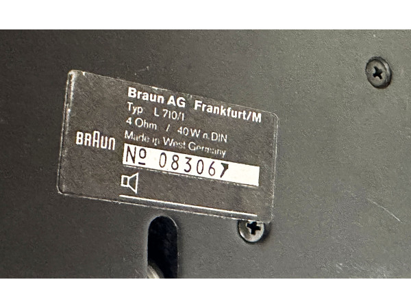 BRAUN L-710-1