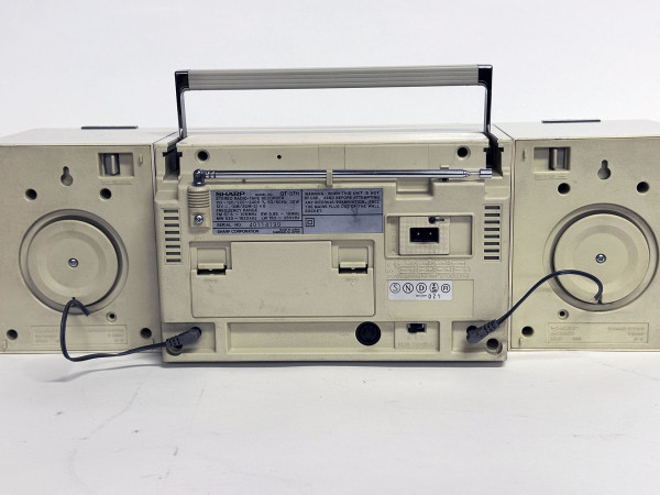 SHARP QT-37-H HifiVintage réparations