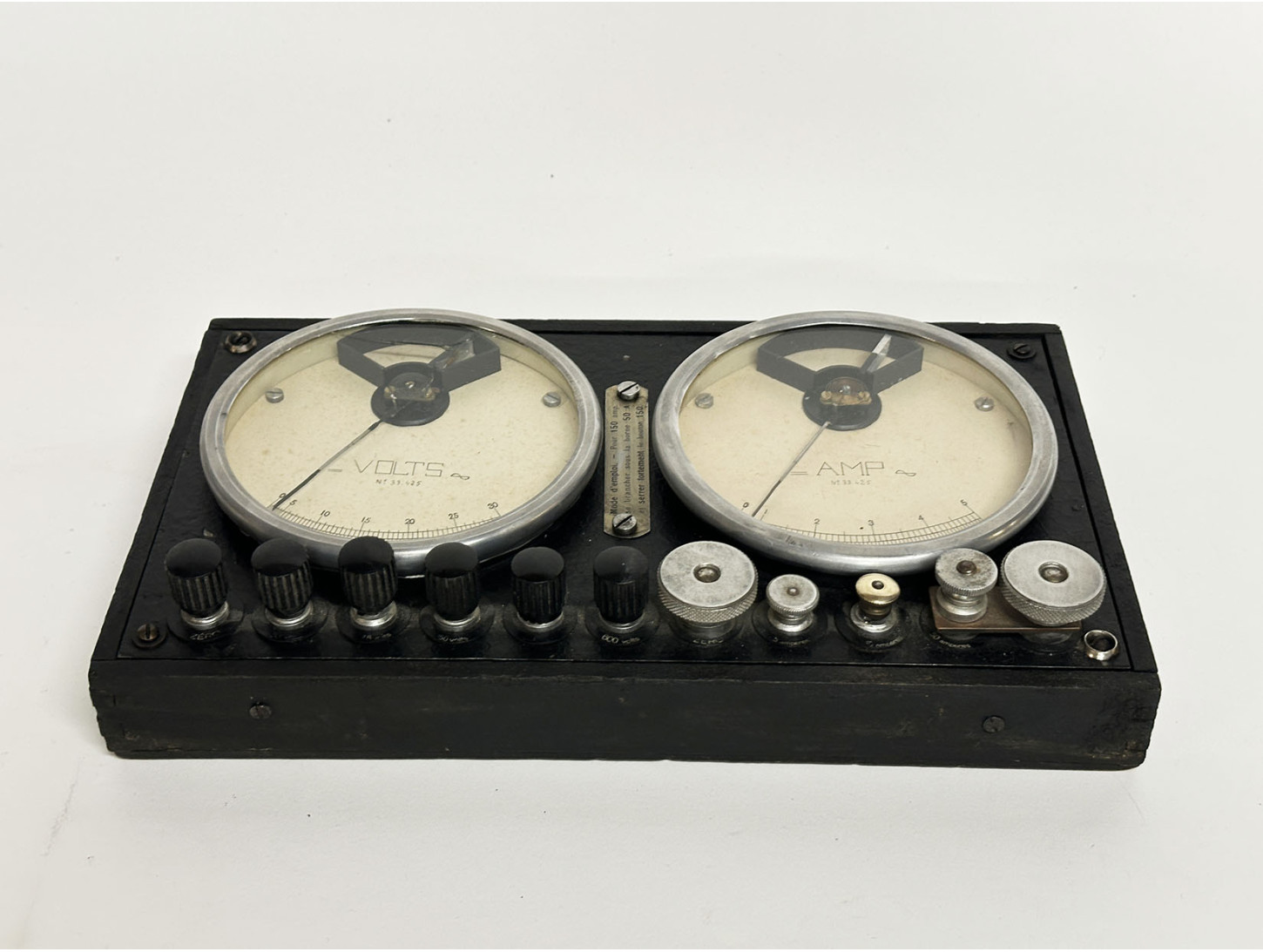 Multimètre 2 cadrans 1930 HifiVintage réparations