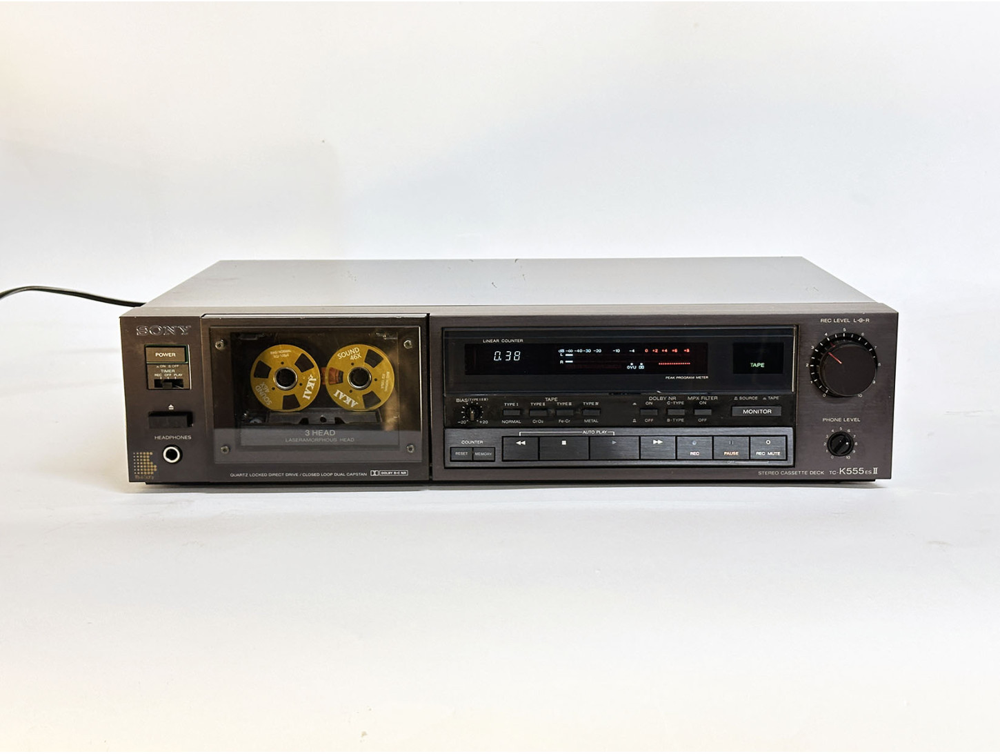 SONY TC-K-555-ES Hifi Vintage réparations
