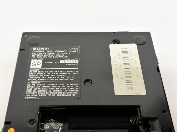 SONY D-303 Hifi vintage Paris