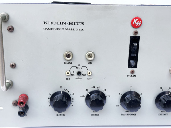 KROHN HITE UF-101-A  Hifi vintage Paris réparations