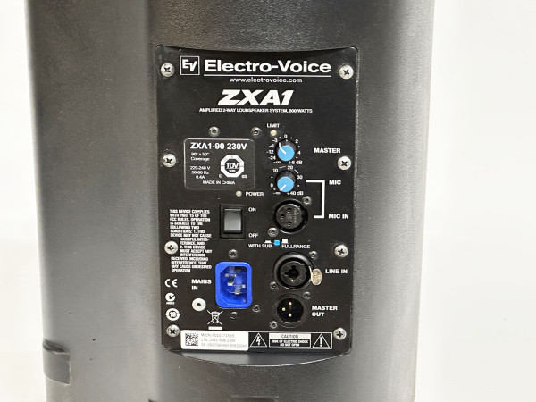 ELECTRO VOICE ZXA1-90  Hifi vintage Paris réparations