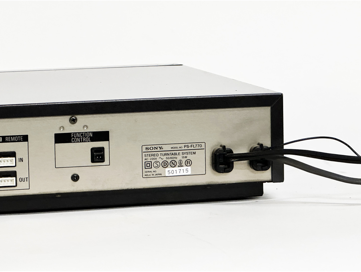 SONY PS-FL770 Sony PS-FL-770 Turntable Direct Automatic Stereo