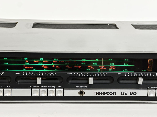 TELETON TFS-60 Hifi vintage Paris réparations