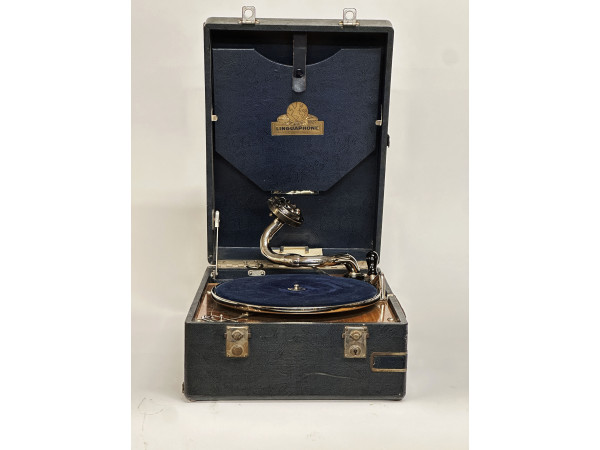 LINGUAPHONE Gramophone Bleu