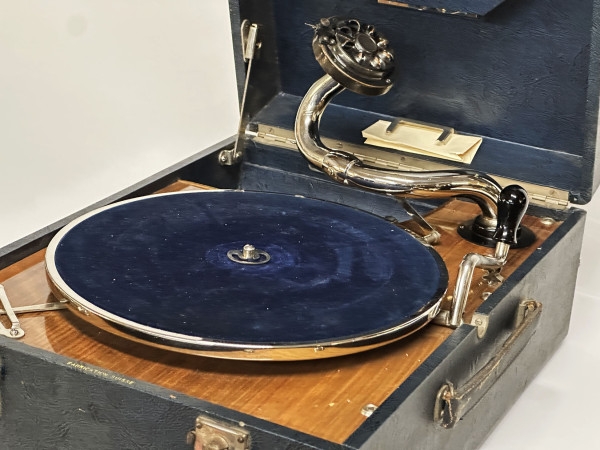 LINGUAPHONE Gramophone Bleu