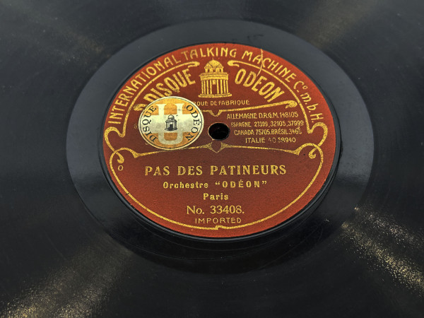 ODEON Disques 78 tours  Hifi vintage Paris réparations