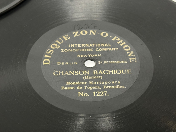 ZON-O-PHONE Disques 78 tours