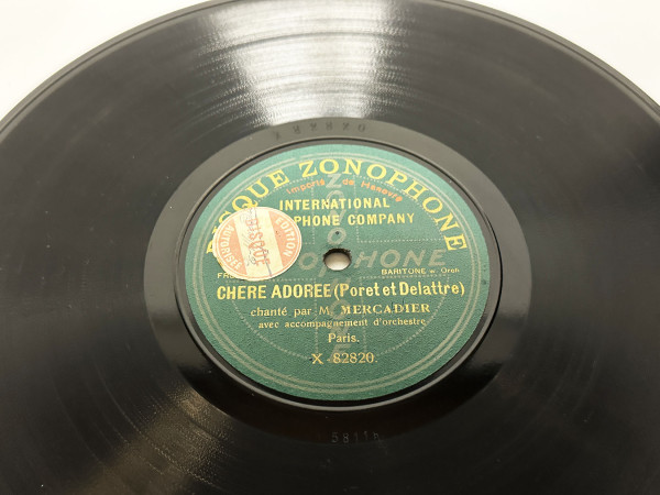 ZON-O-PHONE Disques 78 tours