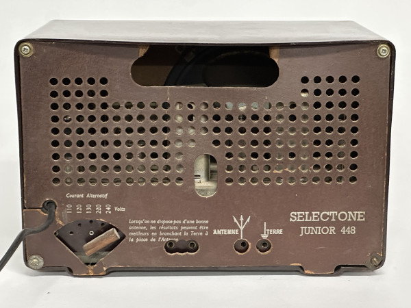 SELECTONE Junior 448  Hifi vintage Paris réparations