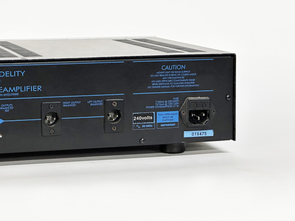 MUSICAL FIDELITY F22