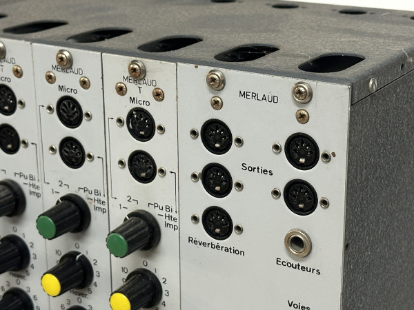 MERLAUD Mélangeur Stéréo 12 voies Hifi Vintage réparation