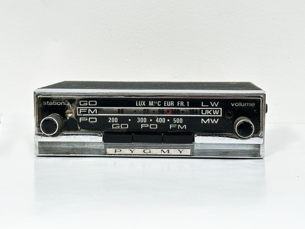  PYGMY Autoradio 1975 Hifi Vintage réparation