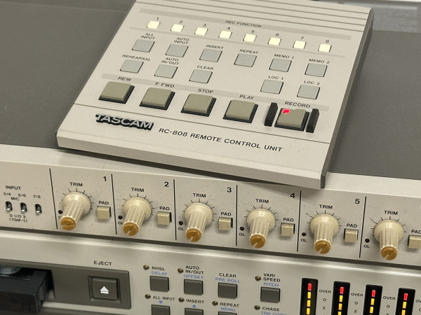 TASCAM DA-38 Hifi Vintage réparation