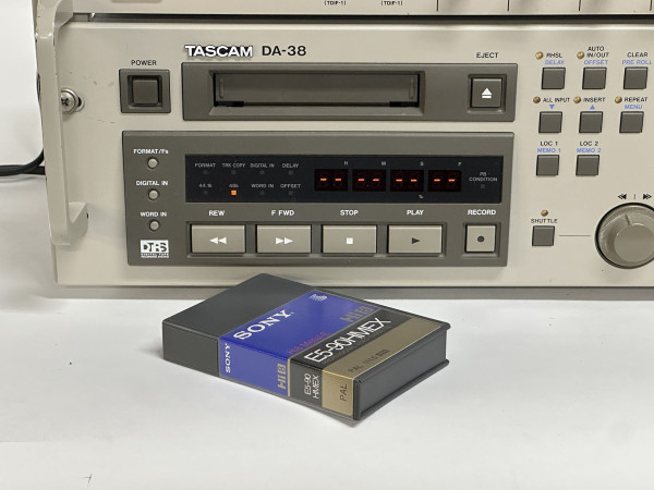 TASCAM DA-38 Hifi Vintage réparation