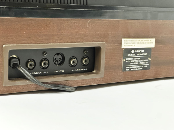 SANYO RD-4600 Hifi Vintage réparation