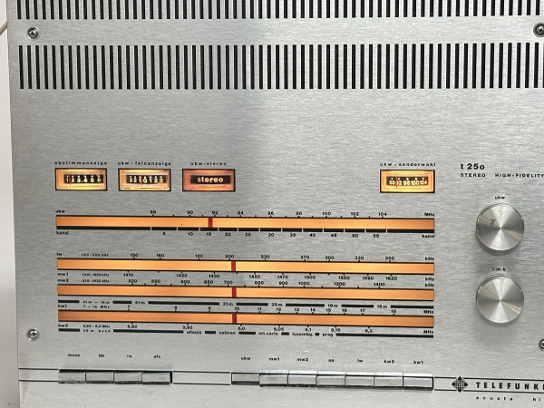 TELEFUNKEN T-250 Hifi Vintage réparation