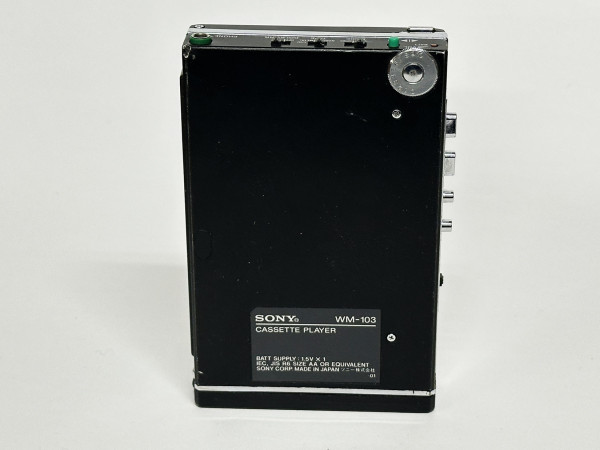 SONY WM-103 Hifi Vintage réparation