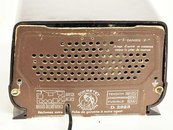 DUCRETE THOMSON D-2923 Hifi Vintage réparation