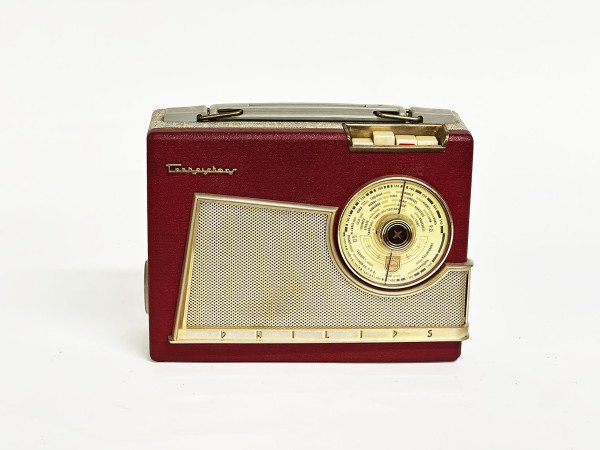 PHILIPS L3F 60 T `Portaletta` cuir Hifi Vintage réparation