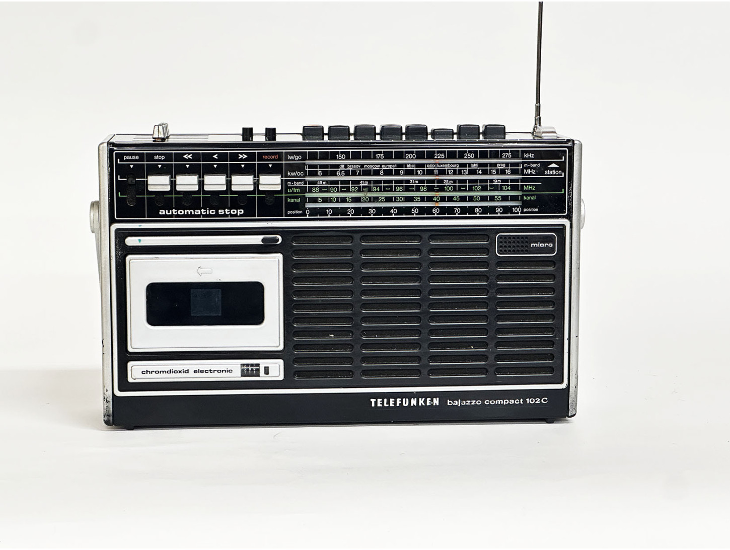 TELEFUNKEN Bajazzo Compact 102-C Hifi Vintage réparation