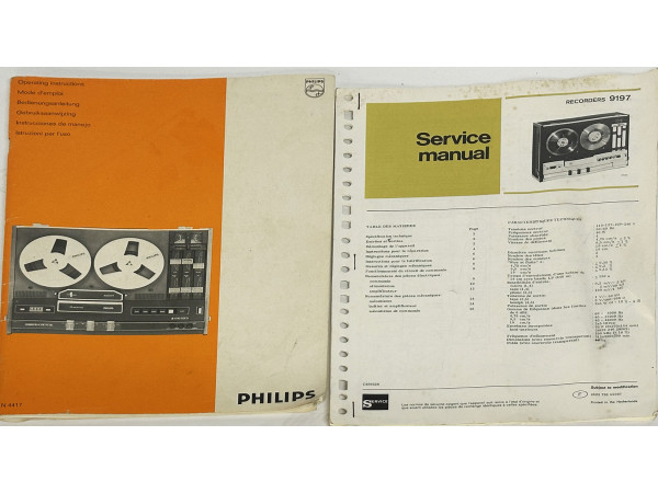 Philips N4416 Hifi Vintage réparation
