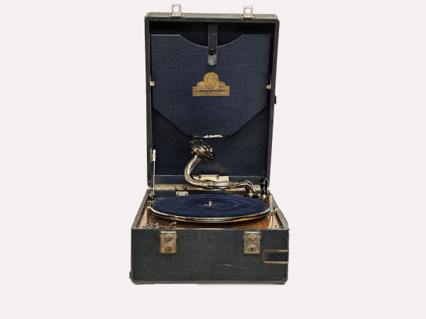 LINGUAPHONE Gramophone Bleu