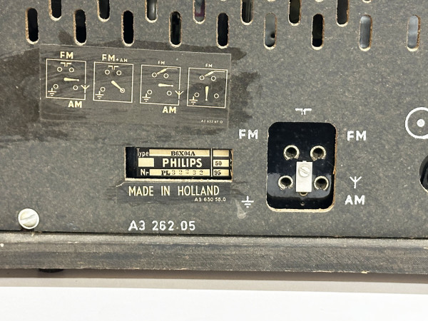 PHILIPS B6X04A Hifi Vintage réparation