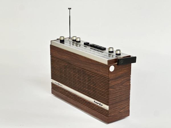 RADIONETTE Kurér K-110 Bois  Hhifivintage Paris Réparations