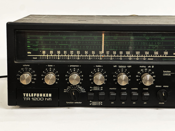 TELEFUNKEN TR-1200 Hifi Vintage réparation