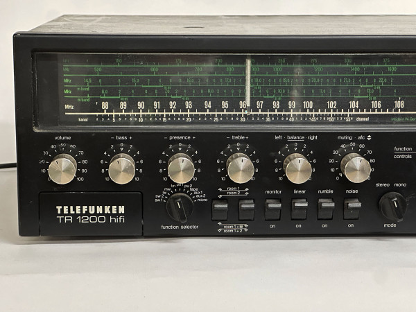 TELEFUNKEN TR-1200 Hifi Vintage réparation