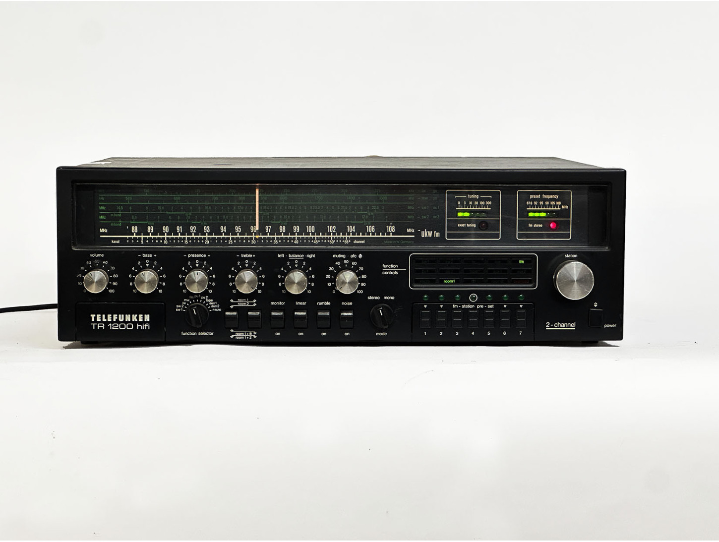 TELEFUNKEN TR-1200 Hifi Vintage réparation