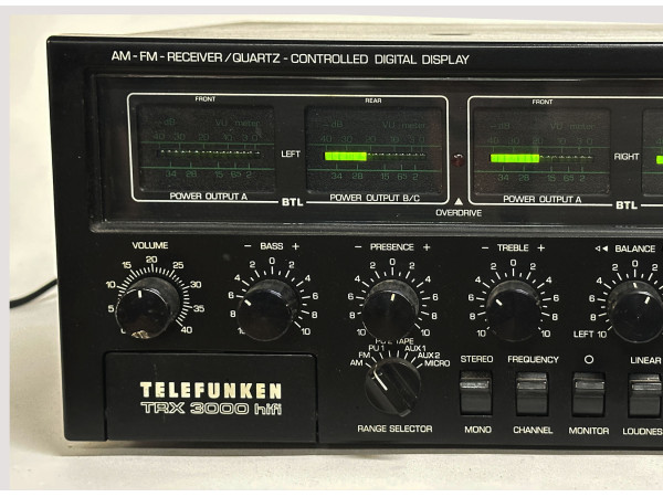 TELEFUNKEN TRX-3000 Hifi Vintage réparation