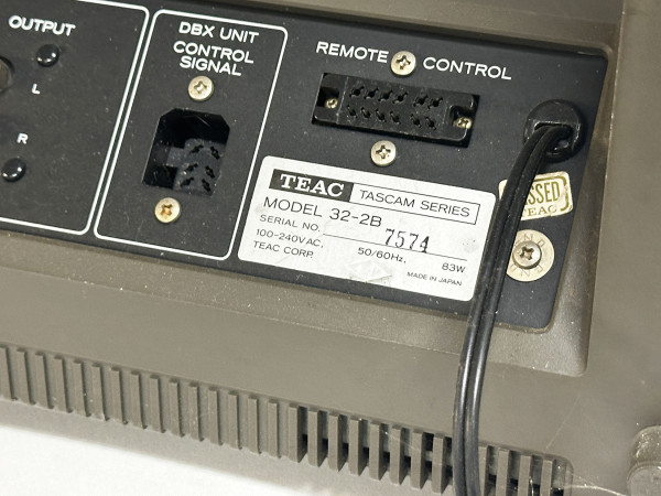 TEAC 32-2B Hifi Vintage réparation