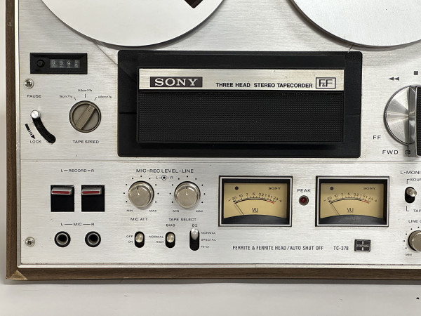 SONY TC-378 Hifi Vintage réparation