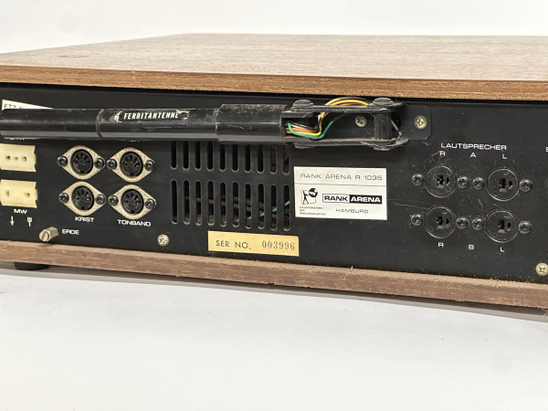 RANK ARENA R-1035 Hifi Vintage réparation
