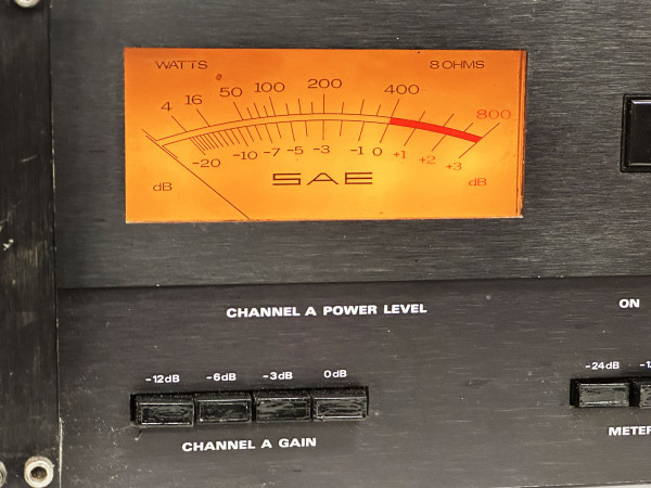 SAE 2600 Hifi Vintage réparation