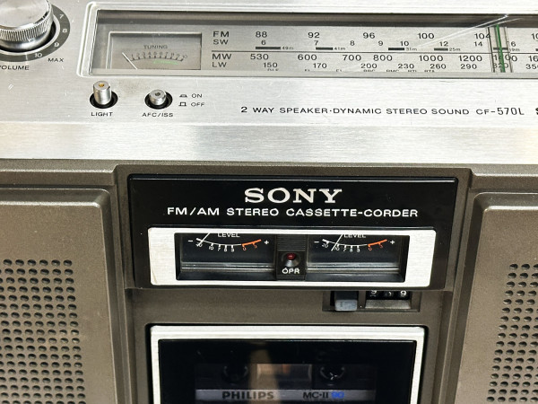 SONY CF-570L Hifi Vintage réparation
